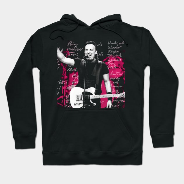 Springsteen's Hometown Glory Revival Hoodie by WalkTogether